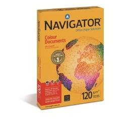 Navigator Colour Documents - 128 micron - bianco - A4 (210 x 297 mm) - 120 g/m² - 250 fogli scatola - carta comune (pacchetto di 8)