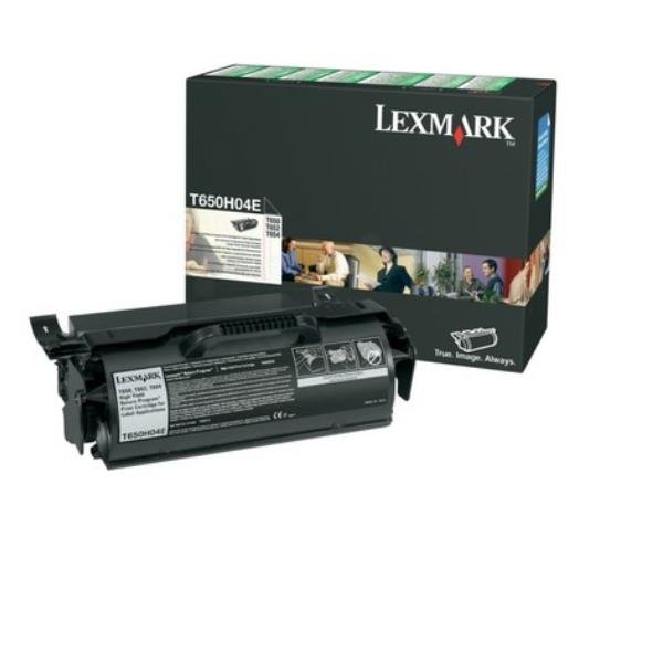 Lexmark - Alta resa - nero - originale - cartuccia toner LCCP, LRP - per Lexmark T650dn, T650dtn, T650n, T652dn, T652dtn, T652n, T654dn, T654dtn, T654n