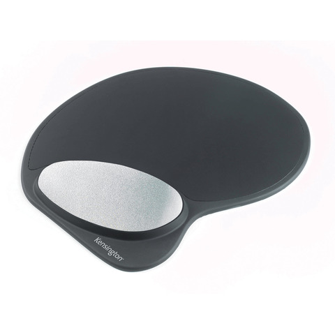Mousepad con poggiapolsi - gel - nero - …