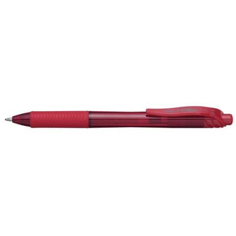 Roller a scatto Energel X Click BL110 - punta 1,0mm - rosso - Pentel