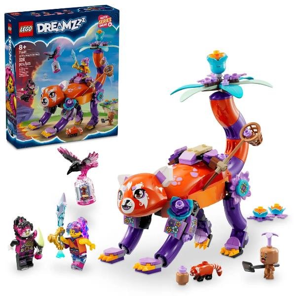 LEGO DREAMZZZ GLI ANIMALI DA SOGNO DI IZZIE UOVO MAGICO RICOSTRUIBILE IN PANDA UCCELLO E TARTARUGA CON 2 MINIFIGURE