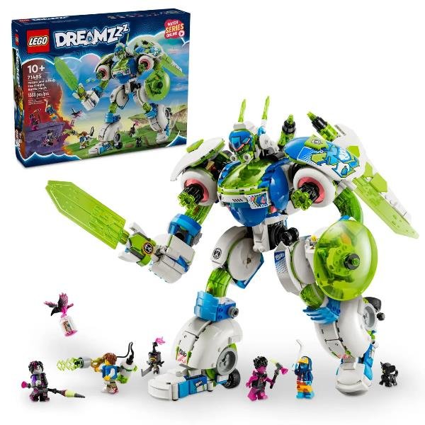 LEGO DREAMZZZ BATTLE MECH DI MATEO E Z-BLOB ASTRONAVE TRASFORMABILE IN 3 ROBOT CON ACCESSORI E 4 MINIFIGURE