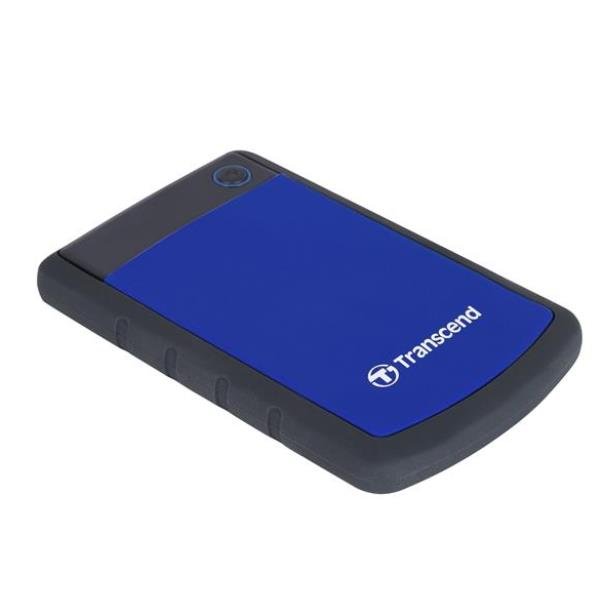 Transcend StoreJet 25H3 - HDD - 4 TB - esterno (portatile) - 2.5" - USB 3.1 Gen 1 - 256 bit AES - navy blue