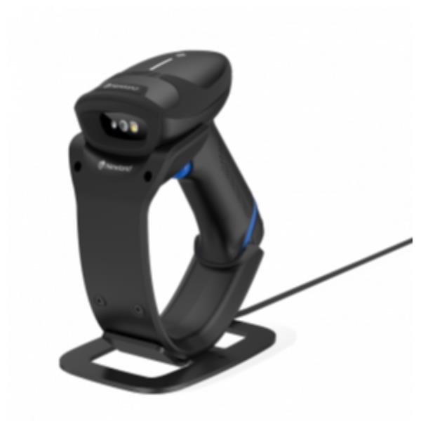 NEWLAND HR33 MARLIN LETTORE DI CODICI A BARRE PORTATILE 1D/2D CMOS WIRELESS BLUETOOTH KIT CON SUPPORTO E CAVO