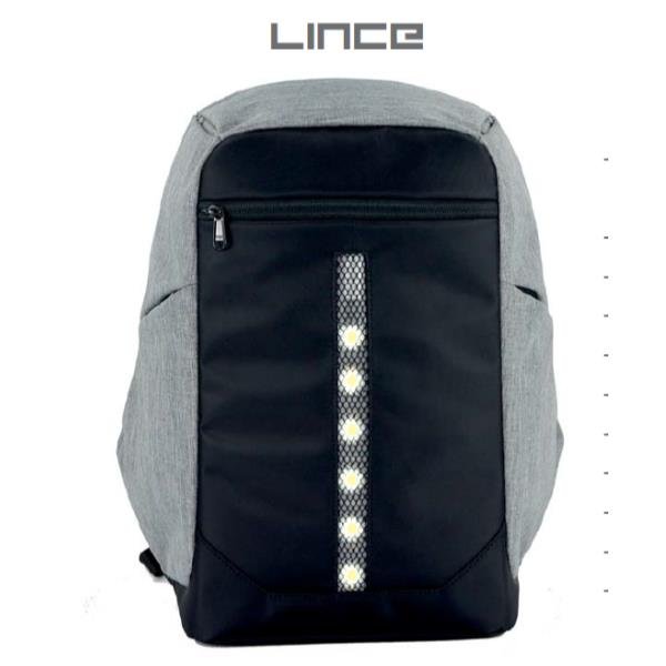 LINK ZAINO SPORTIVO PER NOTEBOOK 15.6" CON CERNIERE ANTIFURTO E LUCI LED INTEGRATE
