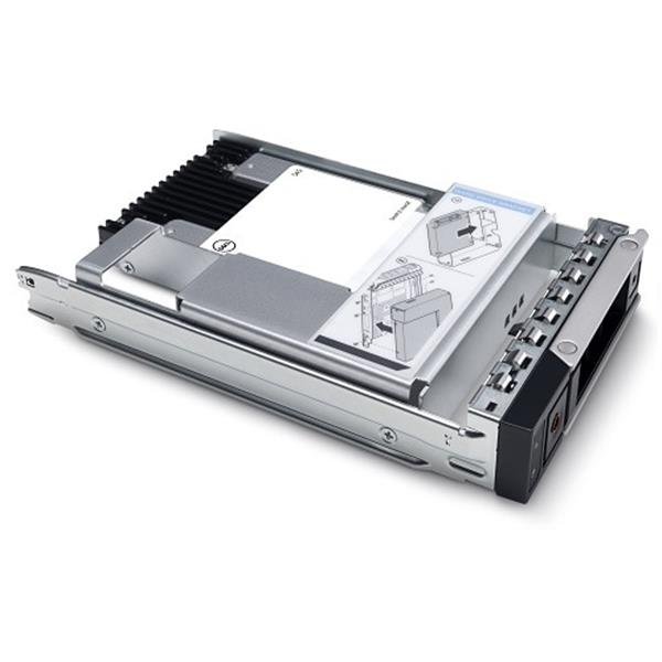 Dell - Custom Kit - SSD - Mixed Use - 1.6 TB - 2.5" (in supporto da 3,5") - SAS 22.5Gb/s - per PowerEdge R540, R550, R650, R660, R6615, R6625, R750, R7525, R760, R7615, R7625, T550