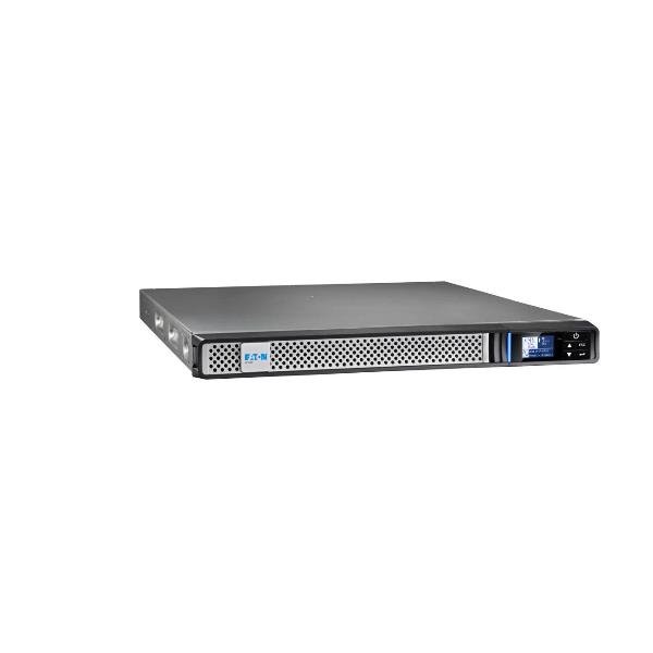 Eaton 5P 850iR - Gen 2 - UPS (montabile in rack) - 200/208/220/230/240 V c.a. V - 680 Watt - 850 VA - 1 fase - 7 Ah - RS-232, USB - connettori di uscita 4 - 1U - 19" - nero/argento - con Network Card-MS