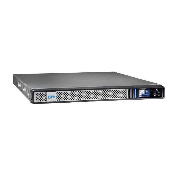 Eaton 5P 650iR - Gen 2 - UPS (montabile in rack) - 200/208/220/230/240 V c.a. V - 520 Watt - 650 VA - 1 fase - 9 Ah - RS-232, USB - connettori di uscita 4 - 1U - 19" - nero/argento - con Network Card-MS