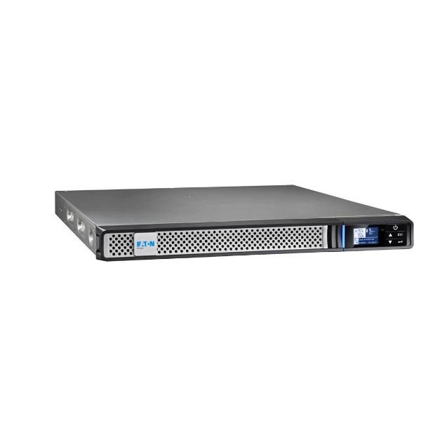 Eaton 5P 1550iR - Gen 2 - UPS (montabile in rack) - 200/208/220/230/240 V c.a. V - 1350 Watt - 1550 VA - 1 fase - 9 Ah - RS-232, USB - connettori di uscita 6 - 1U - 19" - nero/argento - con Network Card-MS