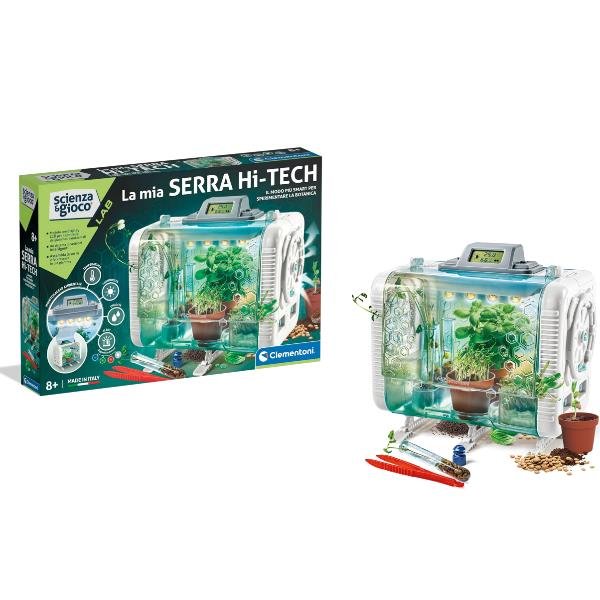 CLEMENTONI SCIENZA E GIOCO LA MIA SERRA HI-TECHLABORATORIO DI BOTANICA TECNOLOGICA