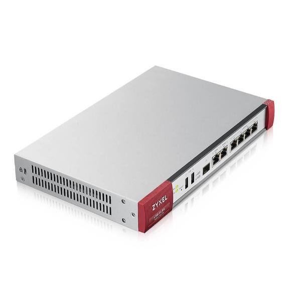 ZYXEL FIREWALL USG FLEX 200 SECURITY GATEWAY 2XWAN, 2XLAN, 2XUSB, VPN 40 IPSEC/L2TP, 60 SSL, AMAZON VPC, 1 ANNO SECURITY PACK INCLUSO, SSL INSPECTION, PCI DSS COMPLIANT, WLAN CONTROLLER 8 AP