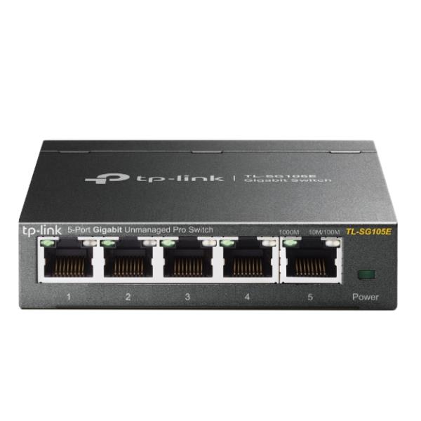 TP-Link Easy Smart TL-SG105E - Switch - 5 x 10/100/1000 - desktop