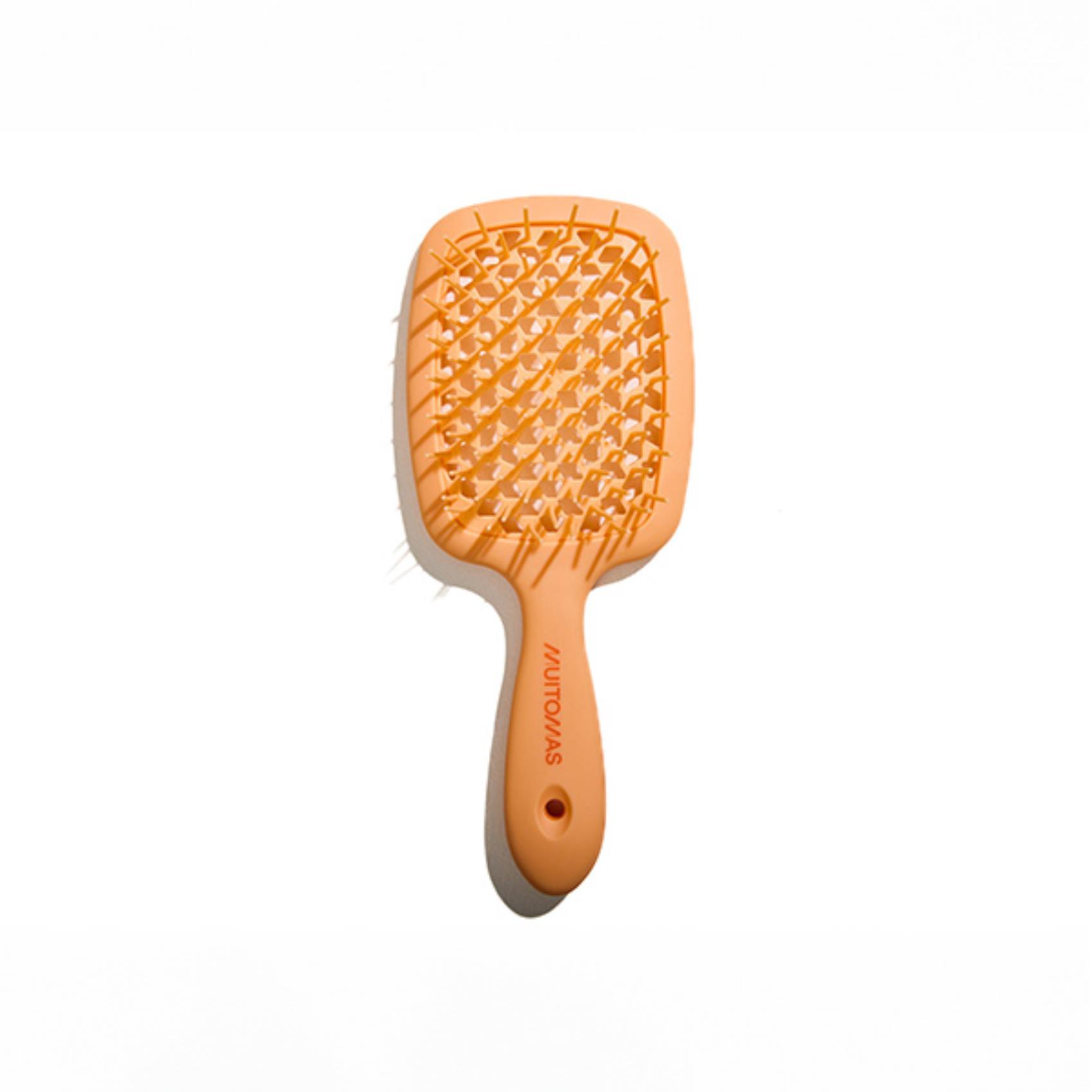 MUITOMAS SPAZZOLA PER CAPELLI STRUTTURA CON FORI E MANICO ERGONOMICO PESCA
