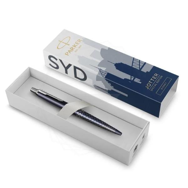 Penna sfera Jotter - special edition Sydney - punta M - fusto blu - Parker
