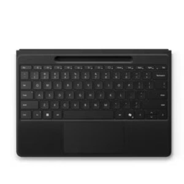 Microsoft Surface Pro Flex, Touchpad, Interruttore a chiave meccanica, Microsoft, Surface Pro 11th Edition, Surface Pro 10 for Business, Surface Pro 9, Surface Pro 8, Nero, Alcantara