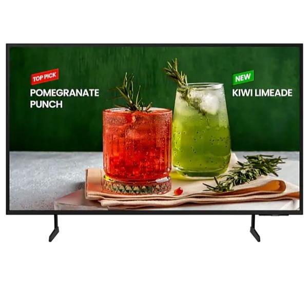 Samsung BE85D-H - 85" Categoria diagonale BED-H Series TV LCD retroilluminato a LED - Crystal UHD - segnaletica digitale - Smart TV - Tizen OS - 4K UHD (2160p) 3840 x 2160 - HDR - Edge LED BLU - nero