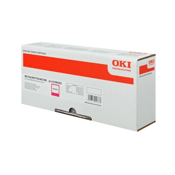 Oki - Toner - Magenta - MC760dnFax MC780dfnFax - 45396302 - 6.000 pag