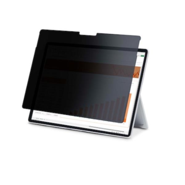 StarTech.com 4-Way 12.3in Surface Pro 4/5/6/7/7+ Privacy Screen Filter, Portrait/Landscape, Touch-Enabled, +/- 30 Deg. View, Blue Light Reduction, Matte Finish - Filtro privacy notebook (orizzontale) - adesivo - 12.3" - nero