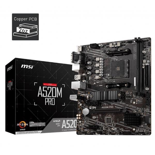 MOTHERBOARD - MAINBOARD A520M PRO