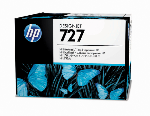Hp - Testina originale - 727 - C/M/Y/K OP/K PH - B3P06A