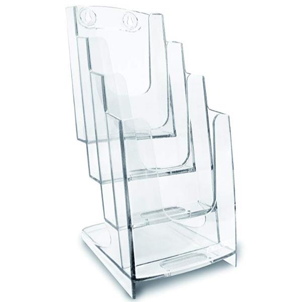 Portadepliant modulare - 4 tasche 1/3 A4 - 11,5 x 26,5 x 18,4 cm - Arda