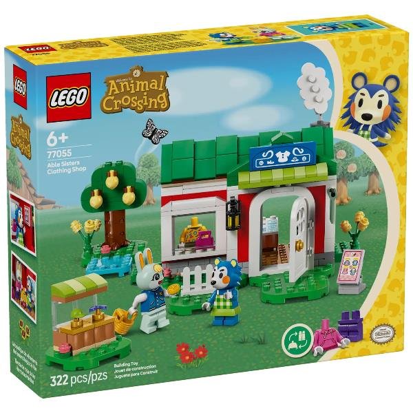 LEGO ANIMAL CROSSING LA SARTORIA DELLE SORELLE AGO E FILO CON 2 PERSONAGGI ANIMAL CROSSING E ACCESSORI