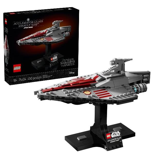 LEGO STAR WARS NAVE D' ASSALTO CLASSE ACCLAMATOR MODELLINO DA COSTRUIRE DA COLLEZIONE