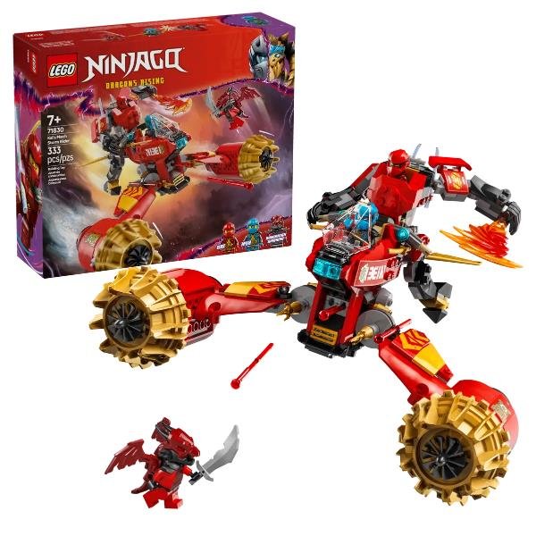 LEGO NINJAGO MECH STORM RIDER DI KAI VEICOLO TRAFORMABILE IN FIGURA SNODABILE CON 3 MINIFIGURE