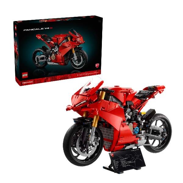 LEGO TECNIC MOTOCICLETTA DUCATI PANIGALE V4 S MODELLINO DA COSTRUIRE DA COLLEZIONE