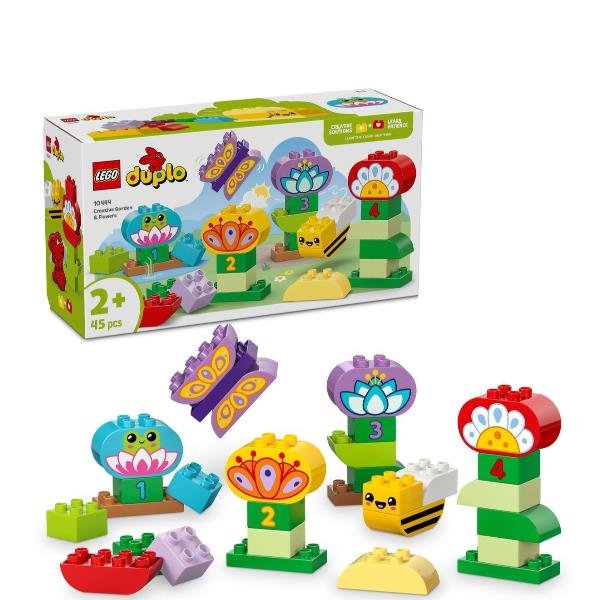 LEGO DUPLO GIARDINO E FIORI CREATIVI GIOCHI EDUCATIVI PER L'APPRENDIMENTO DEI MUMERI