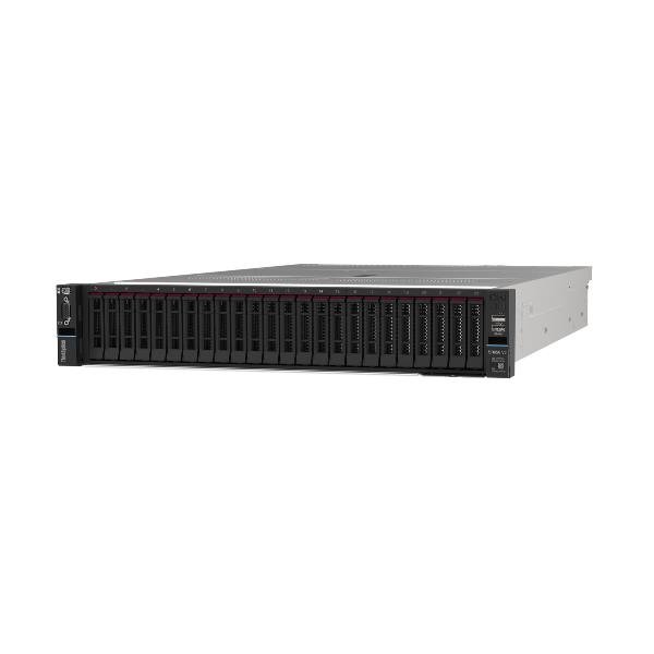 Lenovo ThinkSystem SR650 V3 7D76 - Server - montabile in rack - 2U - a 2 vie - 1 x Xeon Silver 4509Y / fino a 4.1 GHz - RAM 32 GB - SAS - hot-swap 2.5" baia(e) - nessun HDD - AST2600 - senza SO -monitor: nessuno