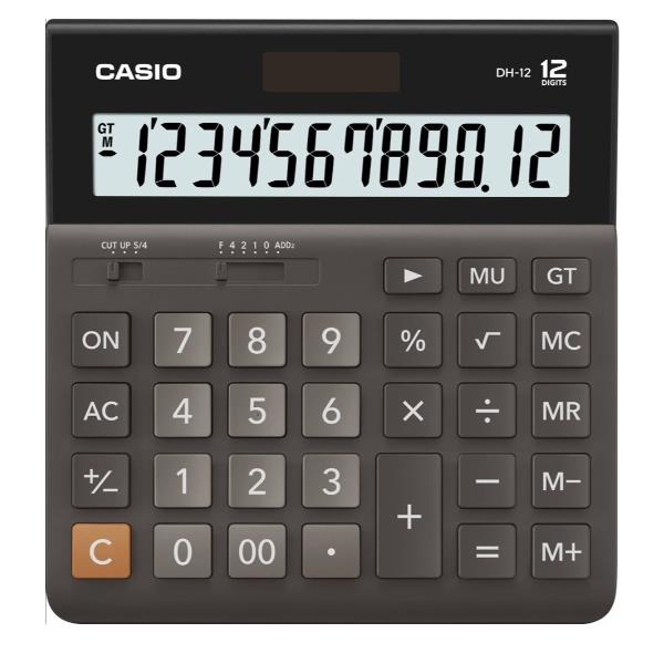 Calcolatrice da tavolo DH-12BK - 12 cifre - …