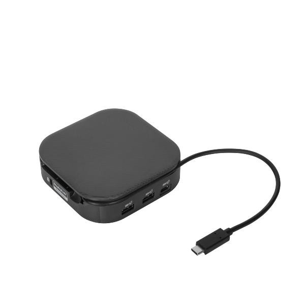 Targus USB-C Universal Dual HD Docking Station with 80W PD Pass-Thru - Docking station - USB-C 3.2 Gen 2 - 2 x HDMI - 1GbE - Compatibile TAA
