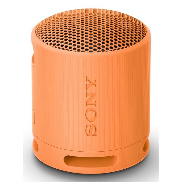 Sony SRS-XB100 - Altoparlante - portatile - senza fili - Bluetooth - Controllato da app - arancione