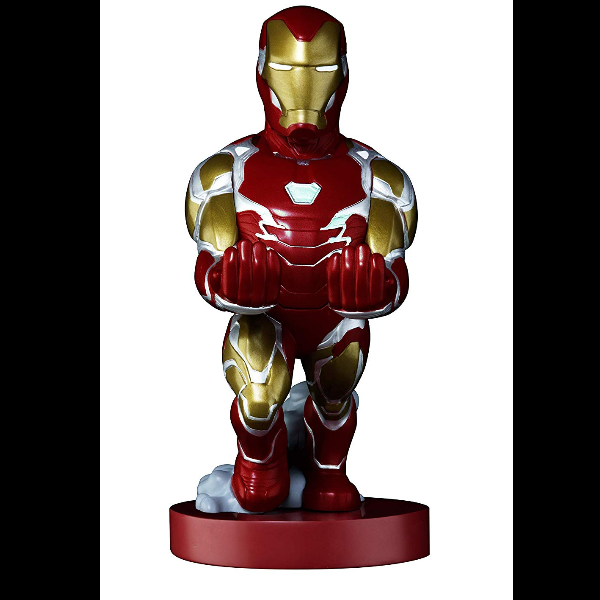 Exquisite Gaming Cable Guys Marvel Avengers Infinity War Iron Man - Supporto per controller di gioco, telefono cellulare