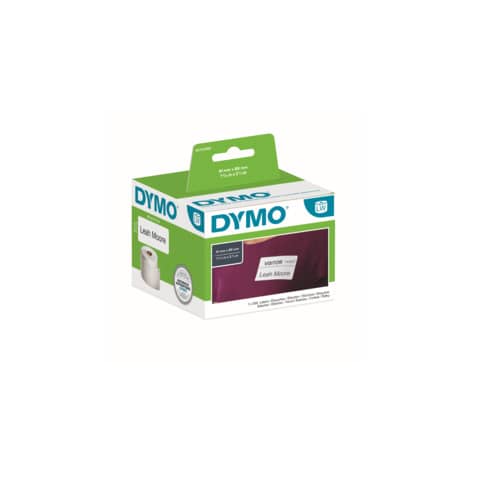 Rotolo 300 etichette LW 113560 - 41 x 89 mm - carta - badge - removibile - bianco - Dymo