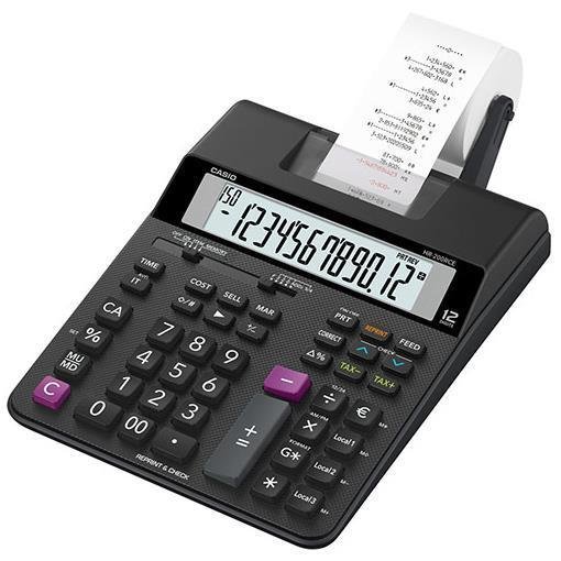 Casio HR-200RCE - Calcolatrice scrivente con stampa - …