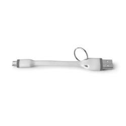 Celly - Cavo USB - Micro-USB Tipo B (M) a USB (M) - USB 2.0 - 2.4 A - 12 cm - bianco