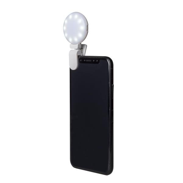Celly Click Light Selfie Flash Light - Universal - Luce sulla fotocamera - 1 testine x 10 lampada - LED - c.c.