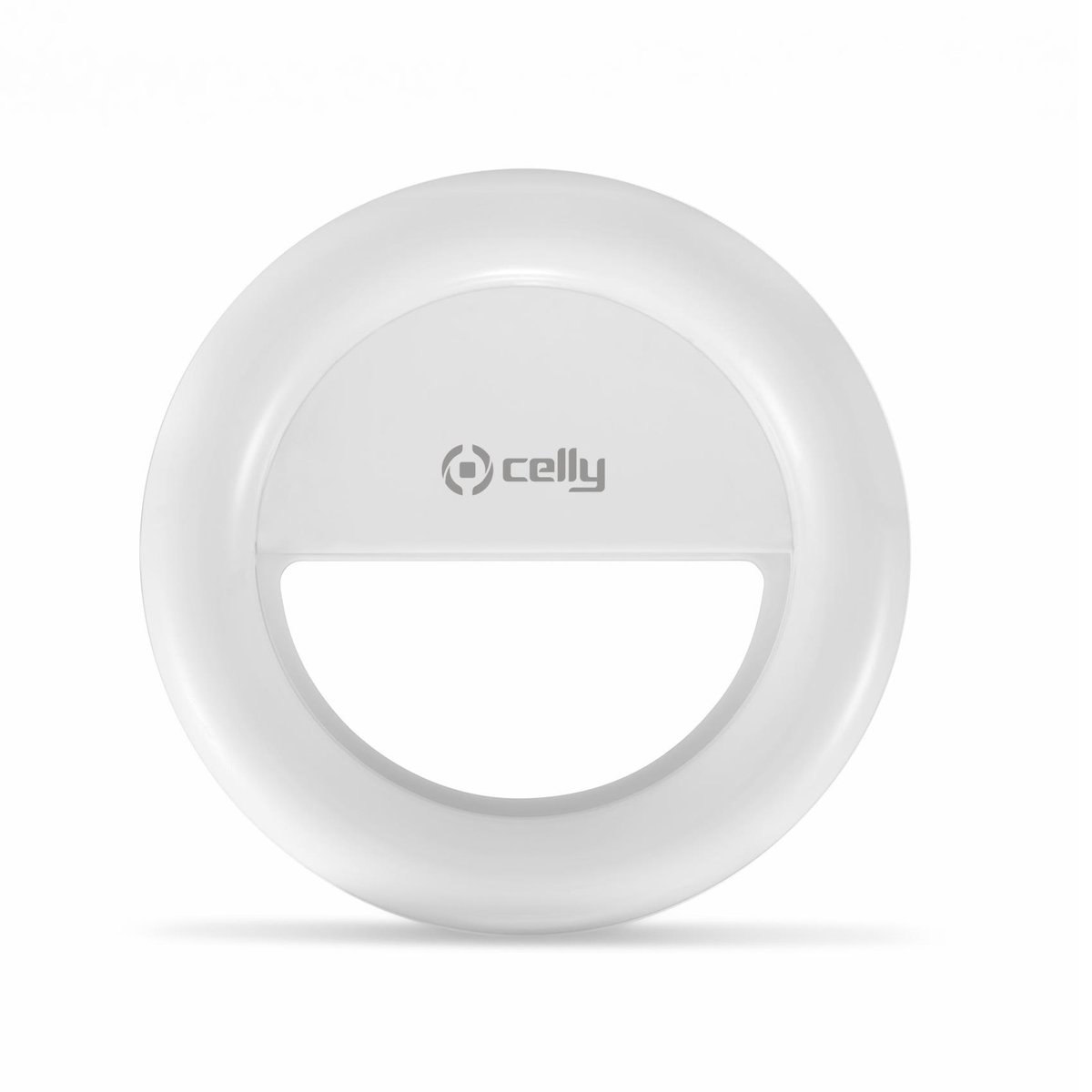 Celly ProClick - Illuminazione ad anello per selfie - 1 testine x 16 lampada - LED - c.c.