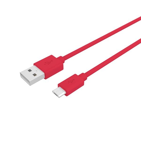 Celly PRO [COMPACT] - Cavo USB - USB (M) a Micro-USB Tipo B (M) - 2.4 A - 1 m - rosso