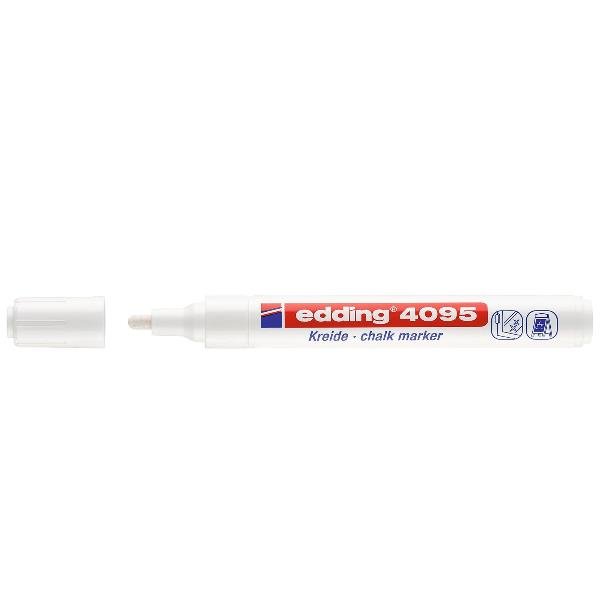 edding 4095 window - Marcatore - per vetro - bianco - inchiostro base acqua - 2-3 mm