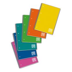 Maxiquaderno One Color PP - A4+- 1 rigo …