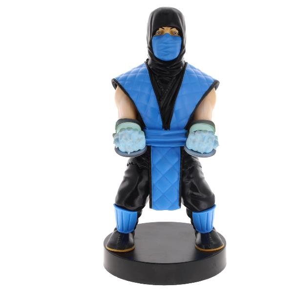 EXQUISITE GAMING CABLE GUY SUB ZERO MORTAL KOMBAT 20 CM SUPPORTO PER TELEFONO/CONTROLLER CON CAVO MICRO USB 2 MT