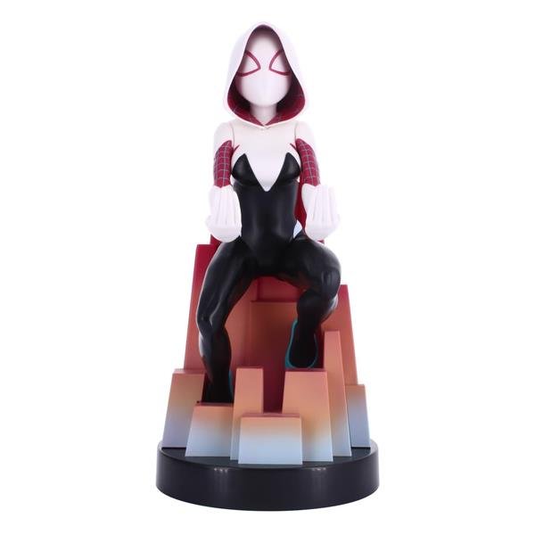 Exquisite Gaming Cable Guys Marvel Spider-Gwen - Supporto per controller di gioco, telefono cellulare