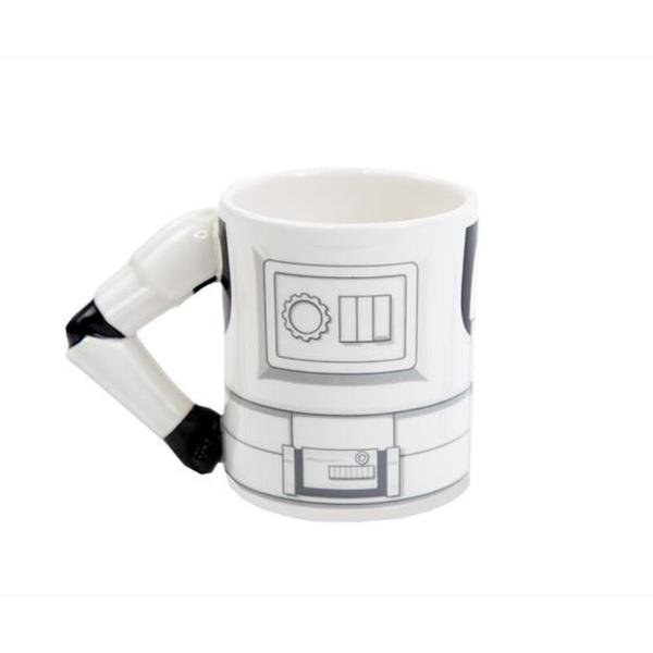 EXQUISITE GAMING STAR WARS TAZZA DA CAFFE' 3D 15x8.5x10 CM IN CERAMICA STORMTROOPER