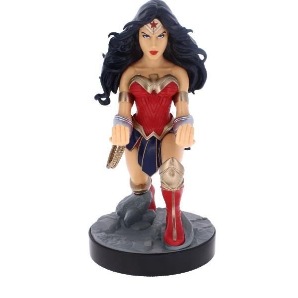 Exquisite Gaming Cable Guys Warner Bros Wonder Woman - Supporto per controller di gioco, telecomando, telefono cellulare