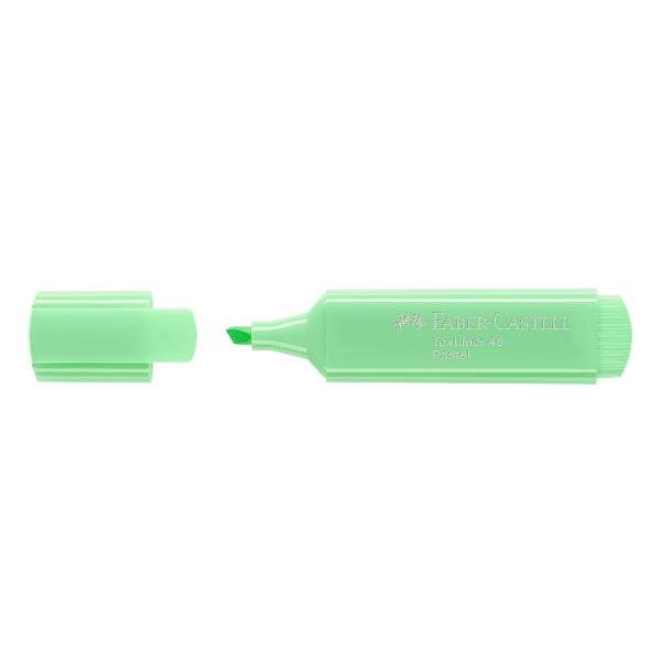 Faber-Castell TEXTLINER 46 Pastel - Evidenziatore - verde chiaro - inchiostro base acqua - 1-2-5 mm