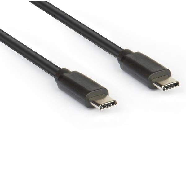 Hamlet XCUC-UC-MM18 - Cavo USB - USB-C (M) a USB-C (M) - USB 2.0 - 1.8 m - nero