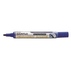 Marcatore maxiflo blu p.tonda permanent nlf50 pentel
